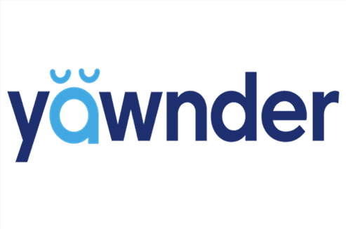 Yawnder logo for consumer resources for better sleep and mattress shopping on The Mattress Underground website.